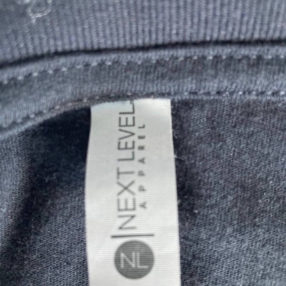 Next Level Apparel Grunge Graphic Black T-Shirt Sz XXL - Picture 5 of 7